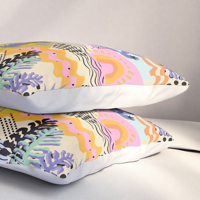 Summer in Palm Springs Pillow Sham Gallery Image 3