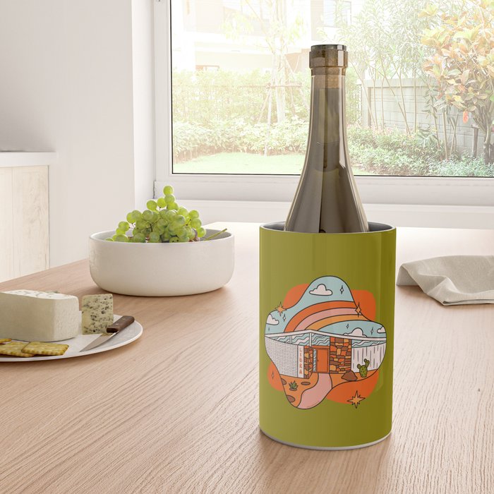 Libra Mid Century House Wine Chiller Gallery Image 4
