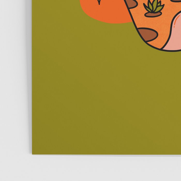 Libra Mid Century House Poster Gallery Image 3