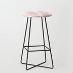 Blush Pink Palm Leaves Dream - Cali Summer Vibes #1 #tropical #decor #art #society6 Stool Gallery Image 1