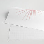 Blush Pink Palm Leaves Dream - Cali Summer Vibes #1 #tropical #decor #art #society6 Wrapping Paper Gallery Image 2