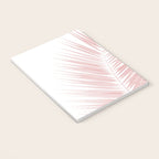 Blush Pink Palm Leaves Dream - Cali Summer Vibes #1 #tropical #decor #art #society6 Notebook Gallery Image 3