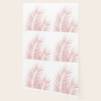 Blush Pink Palm Leaves Dream - Cali Summer Vibes #1 #tropical #decor #art #society6 Wallpaper Gallery Image 2