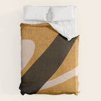 ABSTRACT ALPHABET / Script U Duvet Cover Gallery Image 6