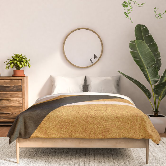 ABSTRACT ALPHABET / Script U Comforter Gallery Image 3