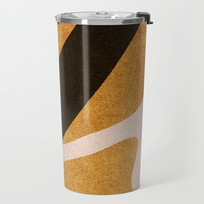 ABSTRACT ALPHABET / Script U Travel Mug Gallery Image 2