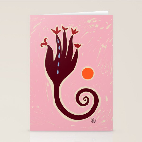 CRYING HAND Stationery Card Gallery Image 1