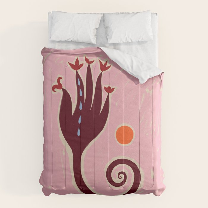 CRYING HAND Comforter Gallery Image 6