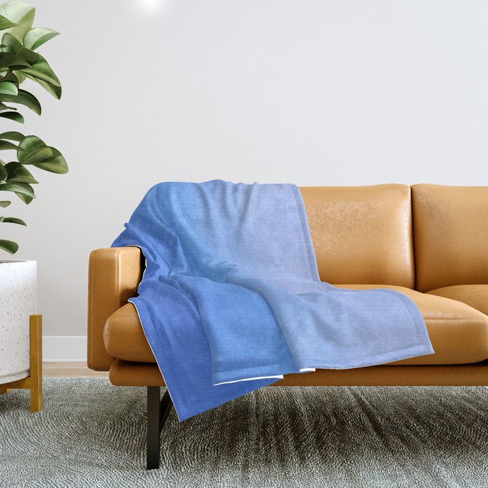 Ombre Gradient - Daylight Throw Blanket Gallery Image 1