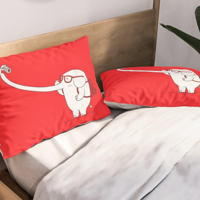 Lonely Traveller Pillow Sham Gallery Image 2