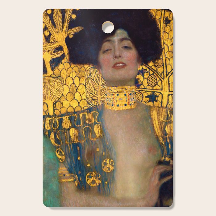 Gustav Klimt "Judith I" Cutting Board Gallery Image 1