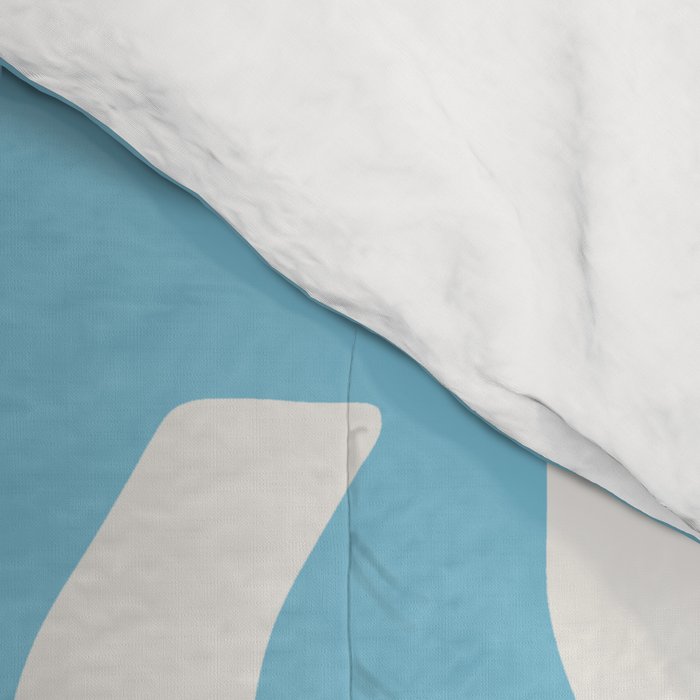 Take It Easy Sky Blue Comforter Gallery Image 4