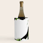 Large White Poppies on Black Background #decor #society6 #buyart Wine Chiller Gallery Image 3