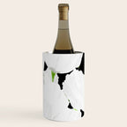 Large White Poppies on Black Background #decor #society6 #buyart Wine Chiller Gallery Image 2