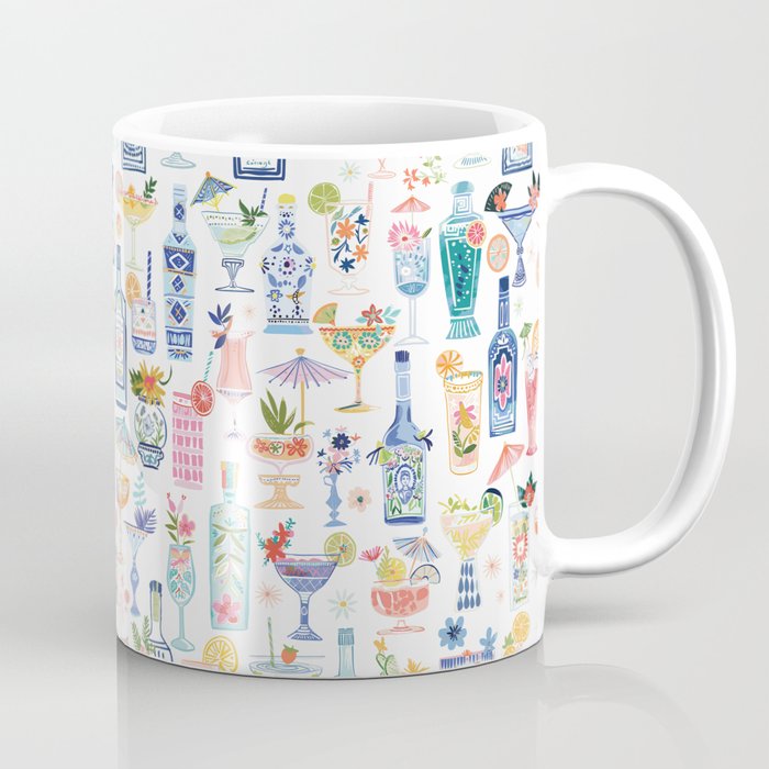 Cocktails Viva Happy Hour Coffee Mug Gallery Image 1
