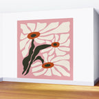 Lazy White Daisies  Wall Mural Gallery Image 2