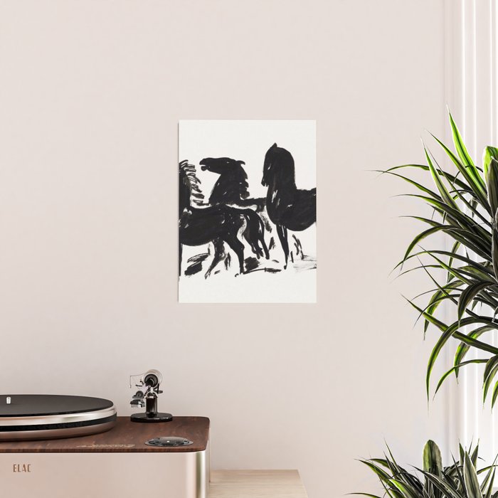 Ink Horses  Poster Gallery Image 2