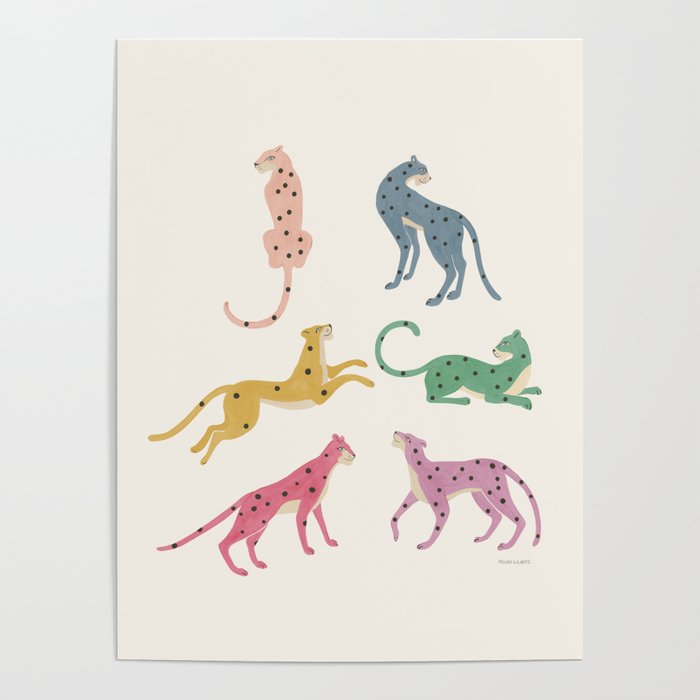 Leopard Rainbows Poster Gallery Image 4