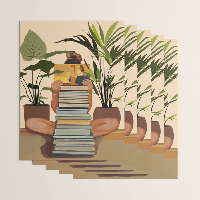 Book Lover Wrapping Paper Gallery Image 3