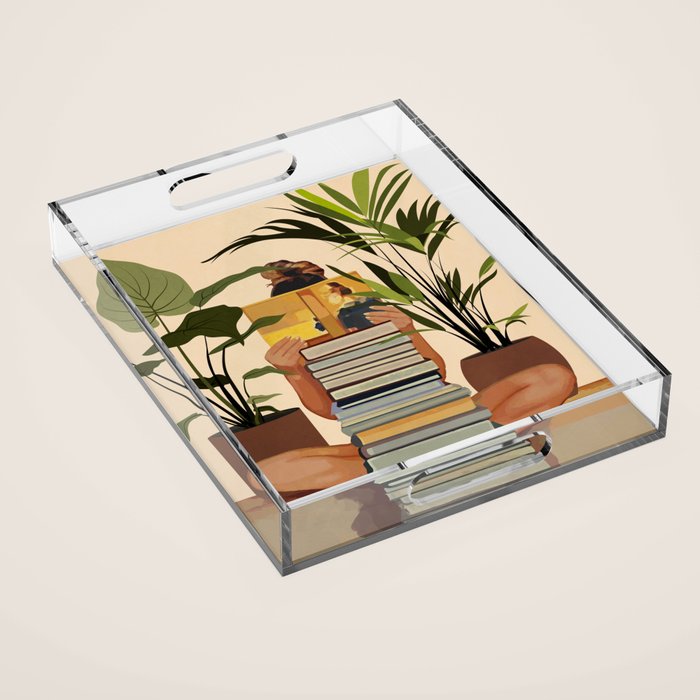 Book Lover Acrylic Tray Gallery Image 1