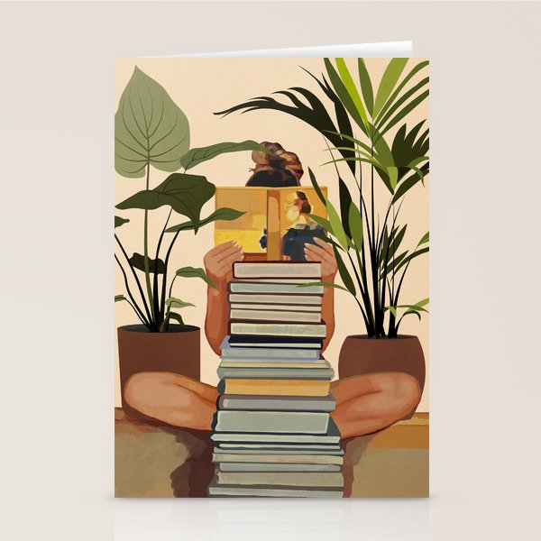 Book Lover Stationery Card Gallery Image 1
