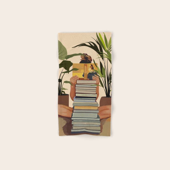 Book Lover Bath Towel Gallery Image 1