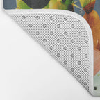 Abstract Modern Cactus 3 Bath Mat Gallery Image 2