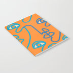 Multi Faced Tangerine Notebook Gallery Image 2