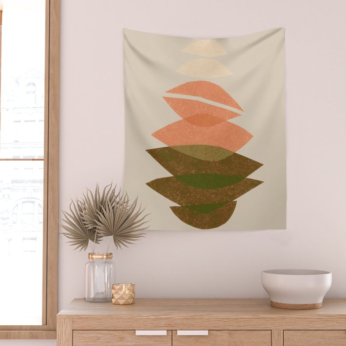Petals #7 Wall Tapestry Gallery Image 2