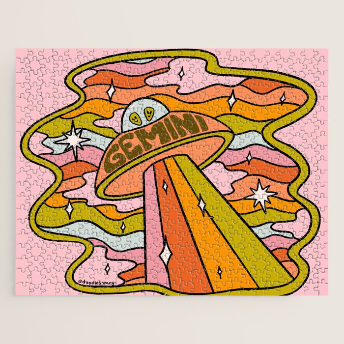 Gemini UFO Jigsaw Puzzle Gallery Image 1