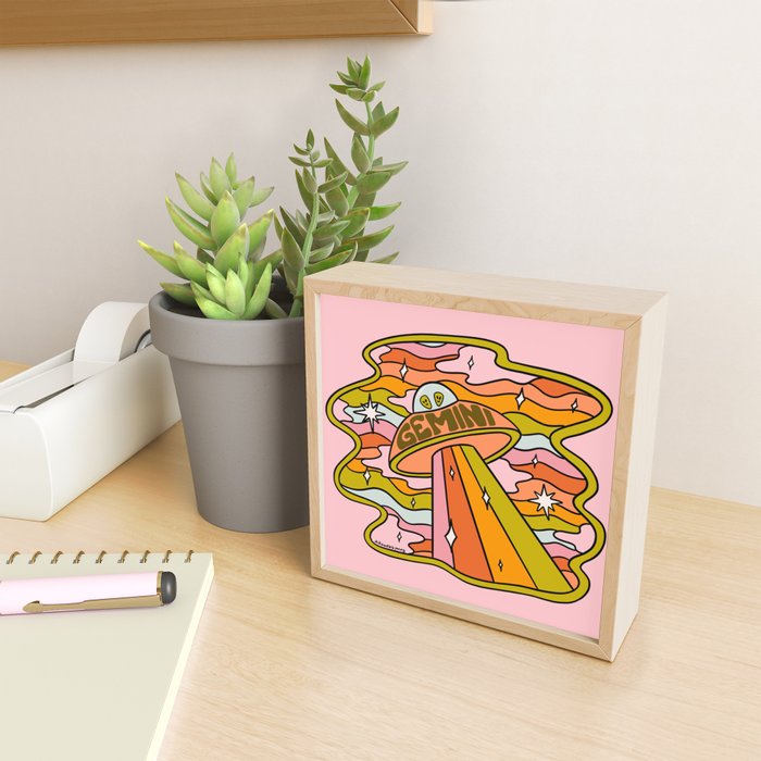 Gemini UFO Mini Art Print Gallery Image 2