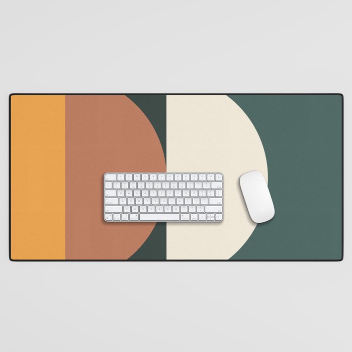 Abstract Geometric 01E Desk Mat Gallery Image 1