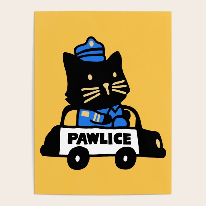 Here comes the cat pawlice Poster Gallery Image 4