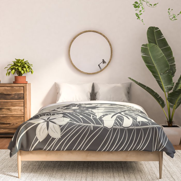 Minimal Botanica 1 Comforter Gallery Image 3