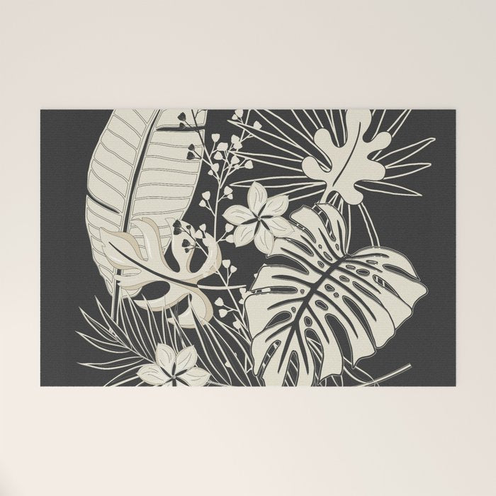 Minimal Botanica 1 Welcome Mat Gallery Image 1