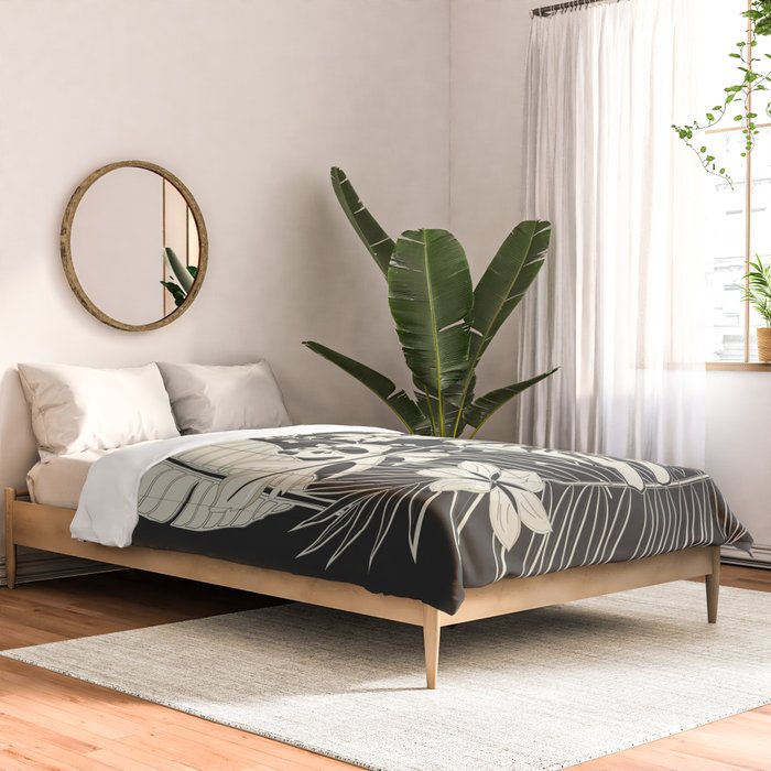 Minimal Botanica 1 Comforter Gallery Image 2