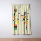 Potted Plant 4 Window Curtain Gallery Image 3