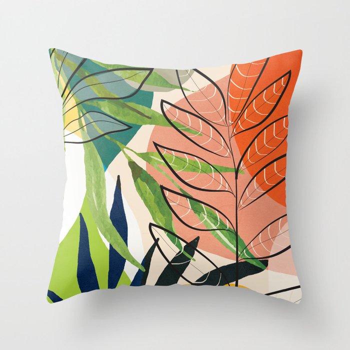 Peaceful Garden Feelings 10 Throw Pillow Gallery Image 6