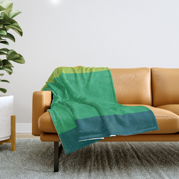 stripe study 41 Throw Blanket Gallery Image 1