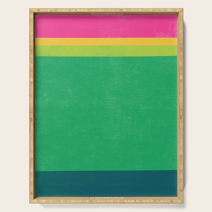 stripe study 41 Serving Tray Gallery Image 1