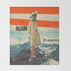 Again, It's Amazing Throw Blanket Gallery Image 2
