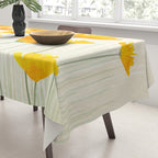 Golden Poppy Field Tablecloth Gallery Image 3