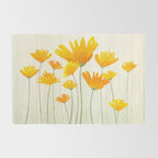 Golden Poppy Field Rug Gallery Image 2