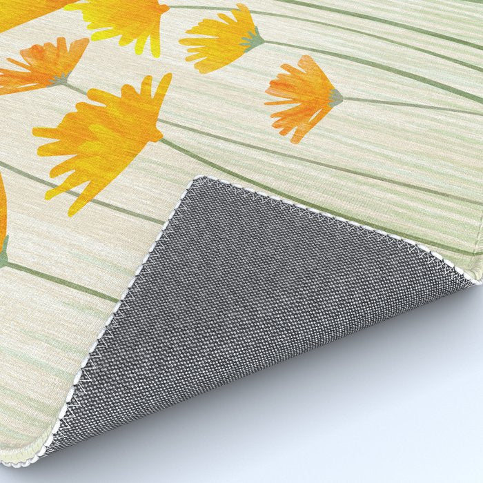 Golden Poppy Field Rug Gallery Image 4