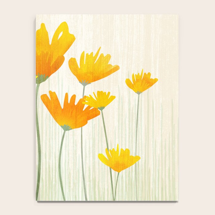 Golden Poppy Field Notebook Gallery Image 4