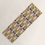 Mid Mod Flowers Yoga Mat Gallery Image 1