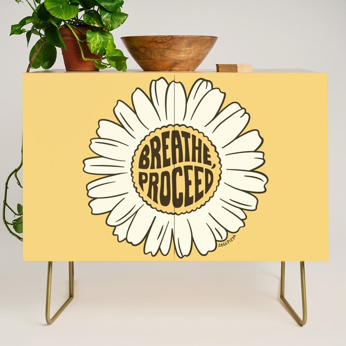 BREATHE, PROCEED Credenza Gallery Image 1