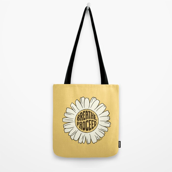 BREATHE, PROCEED Tote Bag Gallery Image 2