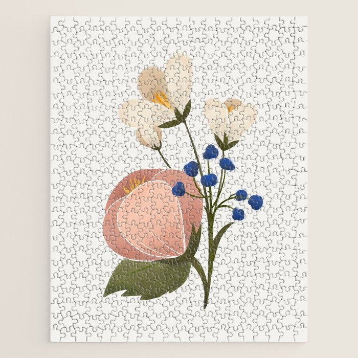 Delicate florals Jigsaw Puzzle Gallery Image 1