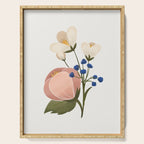Delicate florals Serving Tray Gallery Image 1